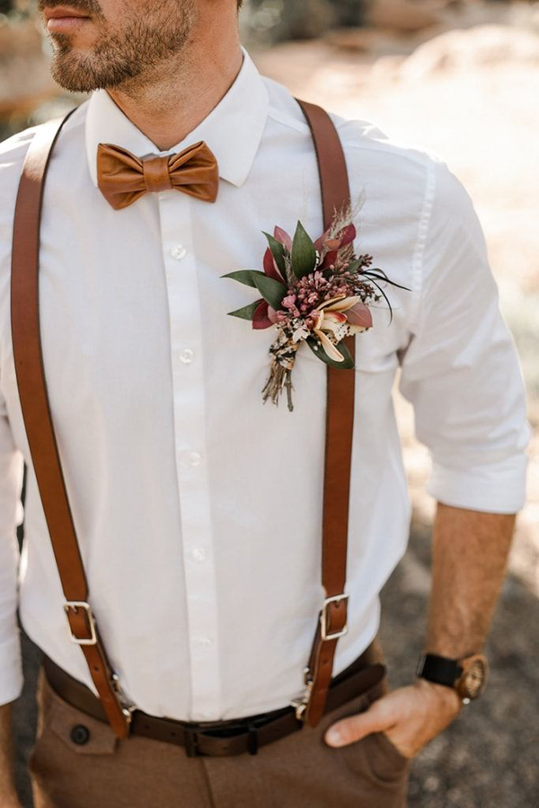 sposo matrimonio autunnale